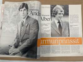 Me Naiset 1978 nr 8 (23.2.), Pirjo ja Bjärne Häggman, Melissa Gilbert, Maija Isosaari, Eeva Kilpi