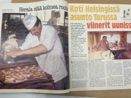 Me Naiset 1979 nr 34 (23.8.), Martina Kallionalusta, Helge Herala, Raili Viljakainen, sivun persoona Pekka Vennamo, Me rantakoivistolaiset Kangasalta