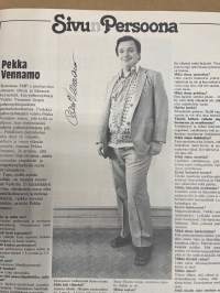 Me Naiset 1979 nr 34 (23.8.), Martina Kallionalusta, Helge Herala, Raili Viljakainen, sivun persoona Pekka Vennamo, Me rantakoivistolaiset Kangasalta