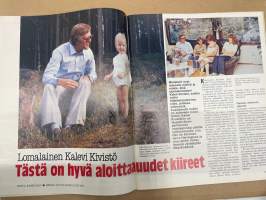 Me Naiset 1979 nr 35 (30.8.), Muotiliite, Päiviö Hetemäki, Suomen vanhin tehtaankirkko, Ari Angervo, Kalevi Kivistö, Nummen vanha pappila., Kuhmoinen