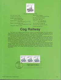 USA - Filatelia - 10 kpl ensipäiväleimattuja (FDC) valmiita kokoelmasivuja, joissa julkaisutiedot postimerkeistä. 1995.