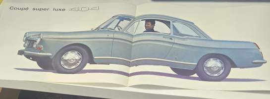 Peugeot 404 cabriolet ja coupe super  luxe  8/ 67