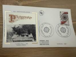 Ranska 29.4.1983 - Europa 83 - La Photographie - Niépce - Paris  - FDC / Ensipäivänkuori
