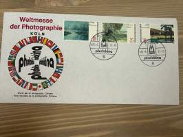 Saksa 25.9.1972 - Photokina - Weltmesse der Photographie - FDC / Ensipäivänkuori