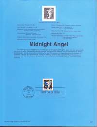 USA - Filatelia - 12 kpl ensipäiväleimattuja (FDC) valmiita kokoelmasivuja, joissa julkaisutiedot postimerkeistä.1995.