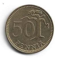 50 penniä  1971