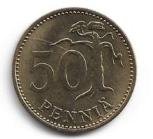 50 penniä  1978
