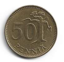 50 penniä  1981