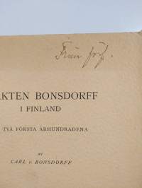 Släkten Bonsdorff i Finland : de två första århundradena (tekijän omiste)