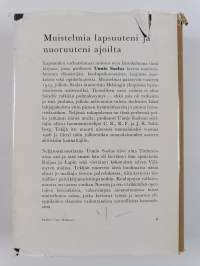 Muistelmia lapsuuteni ja nuoruuteni ajoilta