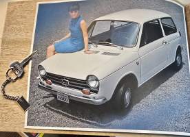 Honda N360. myyntiesite ja juliste