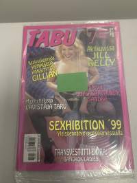 Tabu 7 1999 no 3 Aikuisviihdelehti K-18.