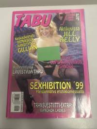 Tabu 7 1999 no 3 Aikuisviihdelehti K-18.