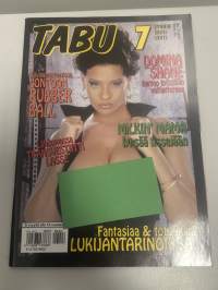 Tabu 7 1999 no 2 Aikuisviihdelehti K-18.