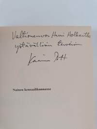 Nainen kenraalikunnassa (signeerattu, tekijän omiste)