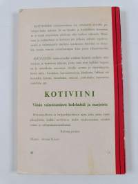Kotiviini : viinin valmistaminen hedelmistä ja marjoista