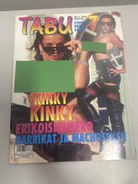 Tabu 7 1994 no 3Aikuisviihdelehti K-18.