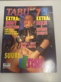 Tabu 7 1994 no 2 Aikuisviihdelehti K-18.