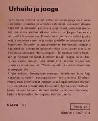 Urheilu ja jooga. (Klassikko, joogafilosofia )