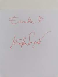 Miitta-tädin terapiakirja (signeerattu, tekijän omiste)