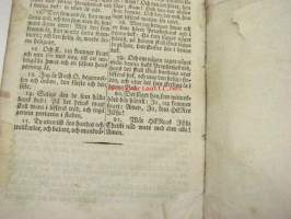 Nya Testamentet 1839 (Stockholm) - &quot;Bibelsälskapets gåfva till Gabriel Svahl. Vid den första Nattvardsgång den 14.6.1840. Raumo.&quot;