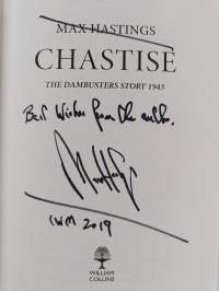 Chastise - The Dambusters Story, 1943 (signeerattu)
