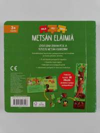 Metsän eläimiä - palapelikirja