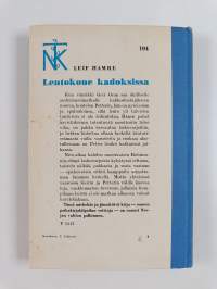 Lentokone kadoksissa