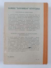 Laulukirja : koulun ja kodin lauluja