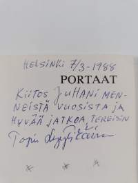 Portaat : novelleja (signeerattu, tekijän omiste)