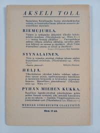 Traania : yksinäytöksinen näytelmä