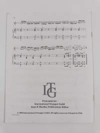 Thema and Variations for E-Flat Cornet &amp; Piano