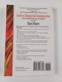 Guide to managerial communication : effective business writing and speaking