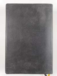 Genesis Raamattu Kartastolla (musta, nahkakantinen)