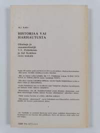 Historiaa vai harhautusta