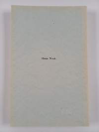 Juhlakirja professori Kaarle Krohnin seitsenkymmenvuotis-päiväksi 10.V.1933