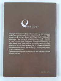 Oikeus kuulla? : Helsingin huonokuuloiset ry 70 vuotta (1934-2004)