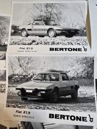 Bertone fiat X1/9 geneva motor show 3,76 brochure.  No, 4/76