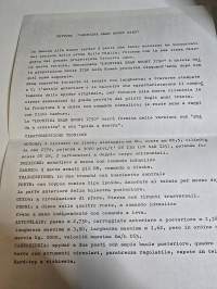 Bertone Leontina gran sport 1750. Alfa romeo genova 1975  brochure