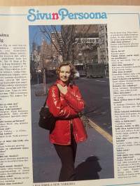 Me Naiset 1978 nr 41 (12.10), Kirsti Paakkasen koti, Sivun persoona Taina Elg, Eino Leino, näin Mallimaijat muuttuivat, 40 päivää Marilynin kanssa 0sa 6, kilpatanssi