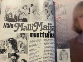 Me Naiset 1978 nr 41 (12.10), Kirsti Paakkasen koti, Sivun persoona Taina Elg, Eino Leino, näin Mallimaijat muuttuivat, 40 päivää Marilynin kanssa 0sa 6, kilpatanssi