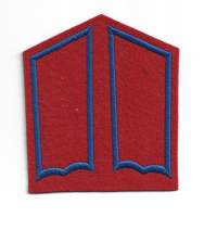 Rannikkotykistö  malli 1962 -1984  pitkä malli leikkaamaton pari  - kauluslaatat  arvomerkit