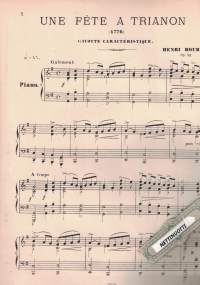 Une Fete A Trianon