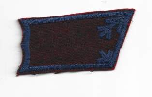 Rannikkotykistö  malli 1962 -1984 upseeri  1 kpl  - kauluslaatat  arvomerkit