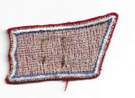 Rannikkotykistö  malli 1962 -1984 alikersantti 1 kpl  - kauluslaatat  arvomerkit