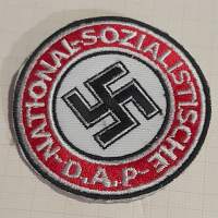 Hakaristi  D.A.P / merkki / badge  kangasmerkki