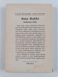 Heta Rahko : korkeassa iässä