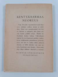 Kenttäharmaa nuoruus : runoja