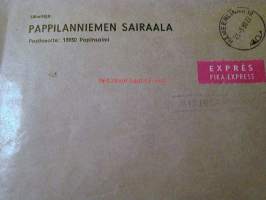 kirjekuori pappilanniemen sairaala