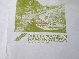 kirjekuori  taidetapaaminen hämeenkyrössä